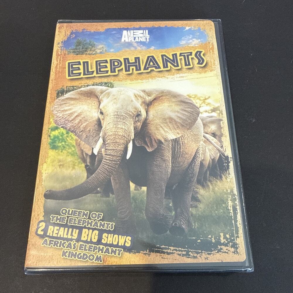 DVD Animal Planet Elephants Africa’s Elephant Kingdom Queen NEW SEALED OOP